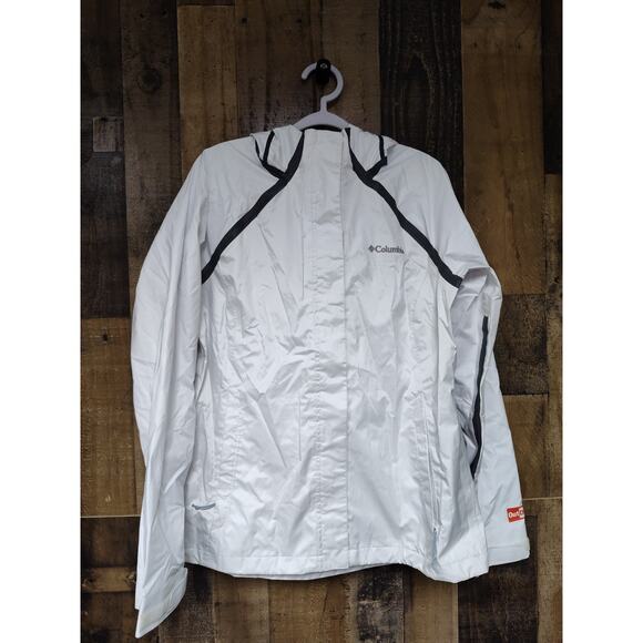 🔥 Columbia C-Technical OutDry® Extreme Rain Shell Jacket – Women’s M White - Picture 1 of 13